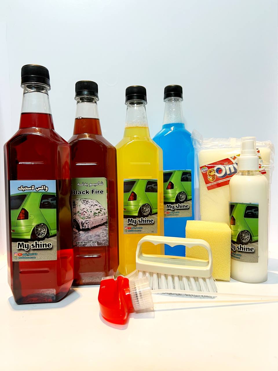 پک کامل پنج تایی (همراه با اشانتیون)